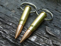 7.62x39 AK-47 Bullet Nickel brass Keychain set of two (etsy image id: 5015607022)