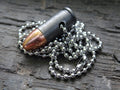 9mm Bullet Necklace steel 115gn FMJ (etsy image id: 5016089864)