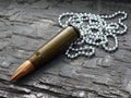 Fallout 7.62x39 AK-47 raider Bullet Necklace steel 123gn FMJ Soviet (etsy image id: 5016122152)