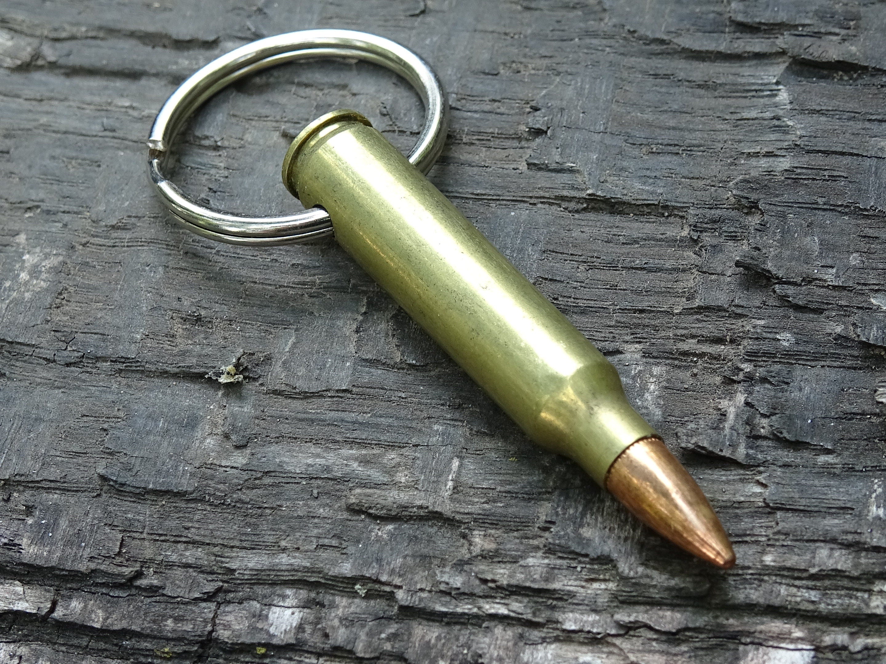 Bullet Keychain .223 Remington 55gn FMJ (etsy image id: 5063684127)