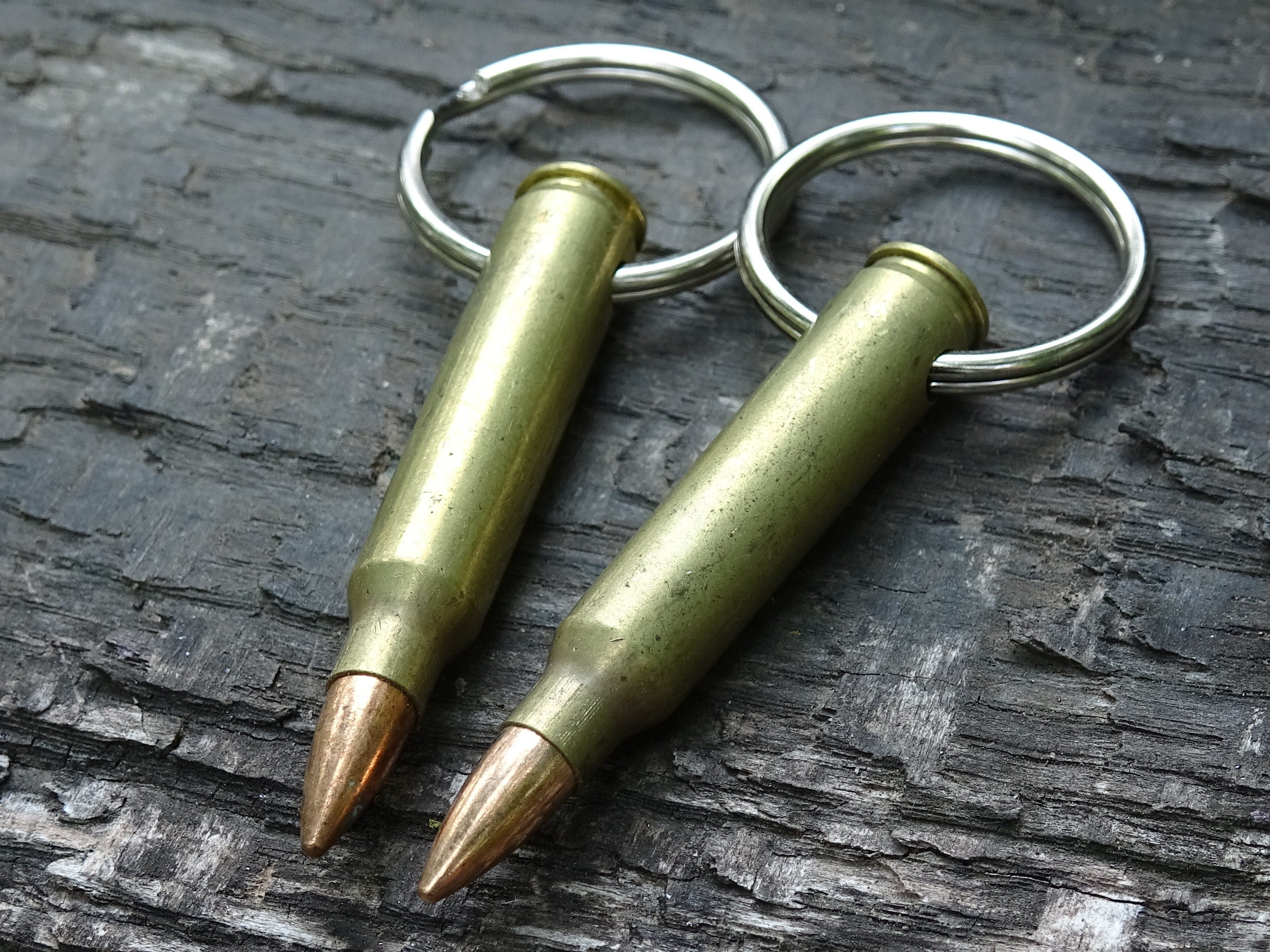 Fallout 5.56 Bullet Keychain set of two (etsy image id: 5063713307)