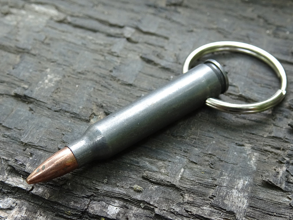Fallout .223 Bullet steel case Keychain prop cosplay set of two (etsy image id: 5063737657)