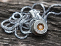 Bullet Necklace pendant 9mm Rose Gold (etsy image id: 5105716744)