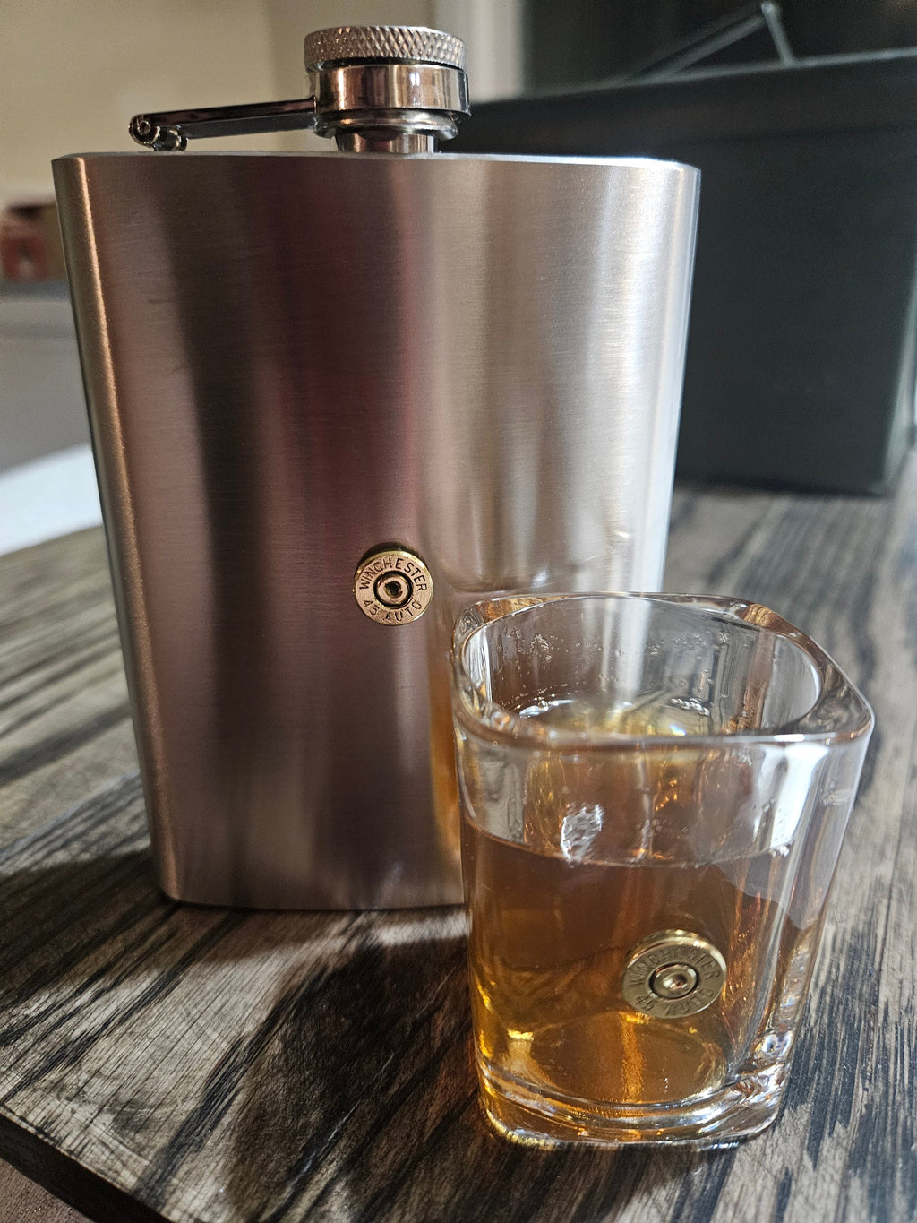 Bullet flask & shot glass set (etsy image id: 5757823455)