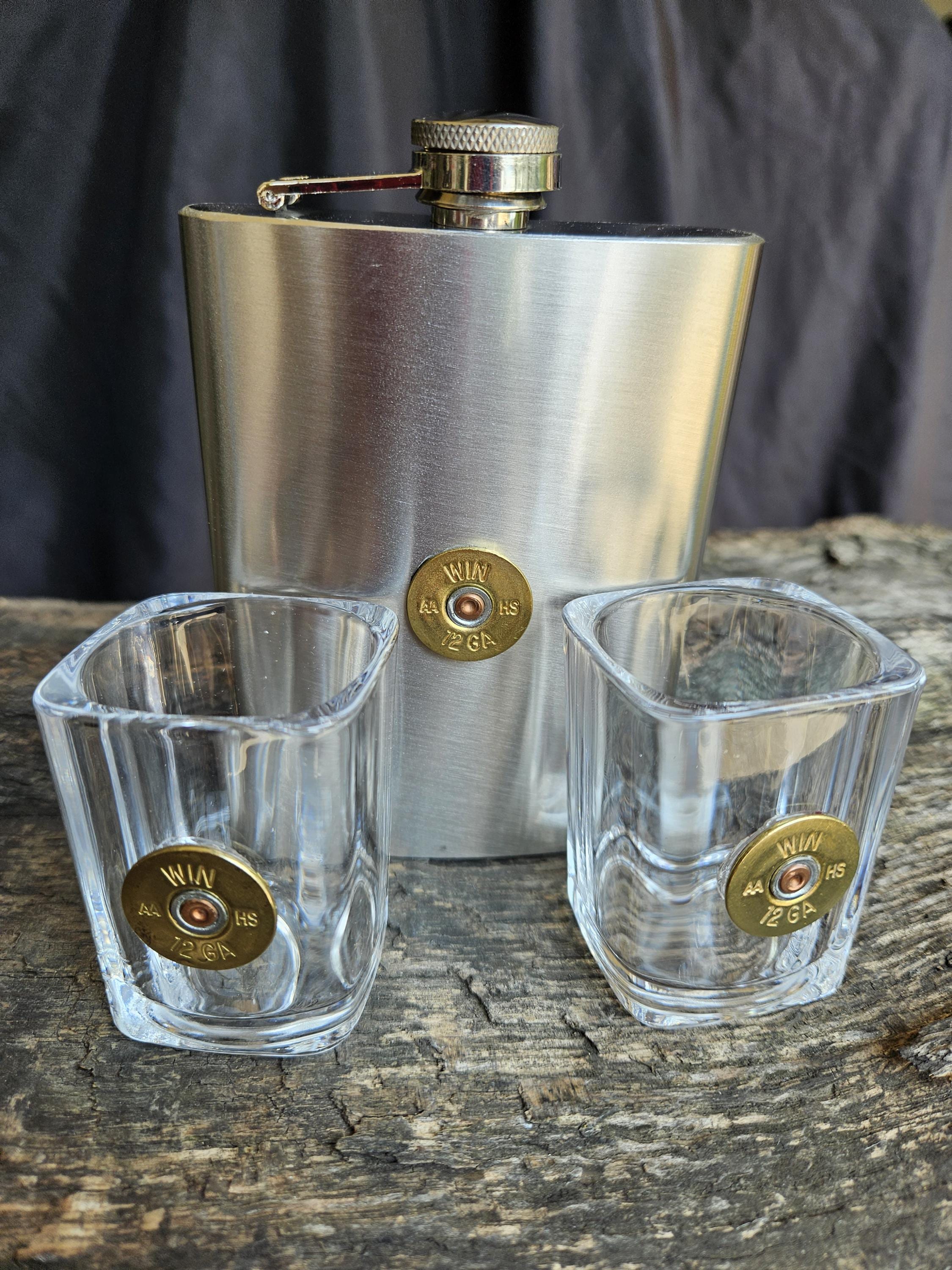 Bullet flask & shot glass set (etsy image id: 6414482332)