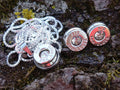 Bullet Necklace pendant & earring set 9mm clear cz (etsy image id: 6807893764)