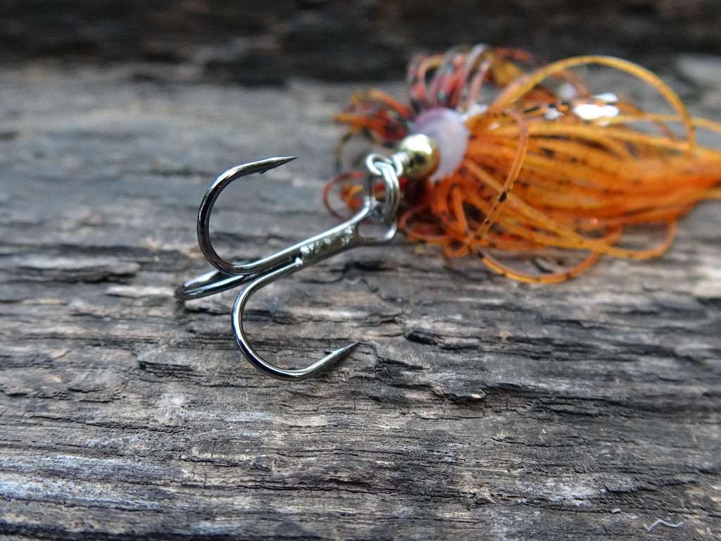 James Henry Bullet Fishing Lure 9mm luger in-line fire craw silver (etsy image id: 6862824144)