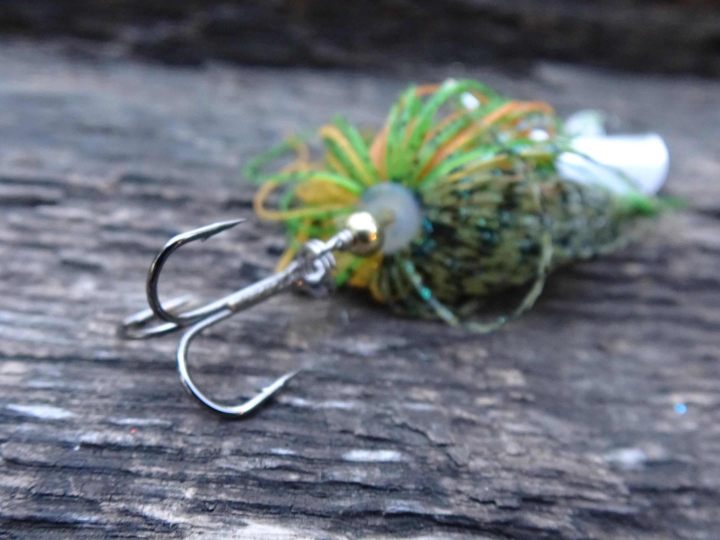 James Henry Bullet Fishing Lure 5.56/.223 perch gold (etsy image id: 6862892946)