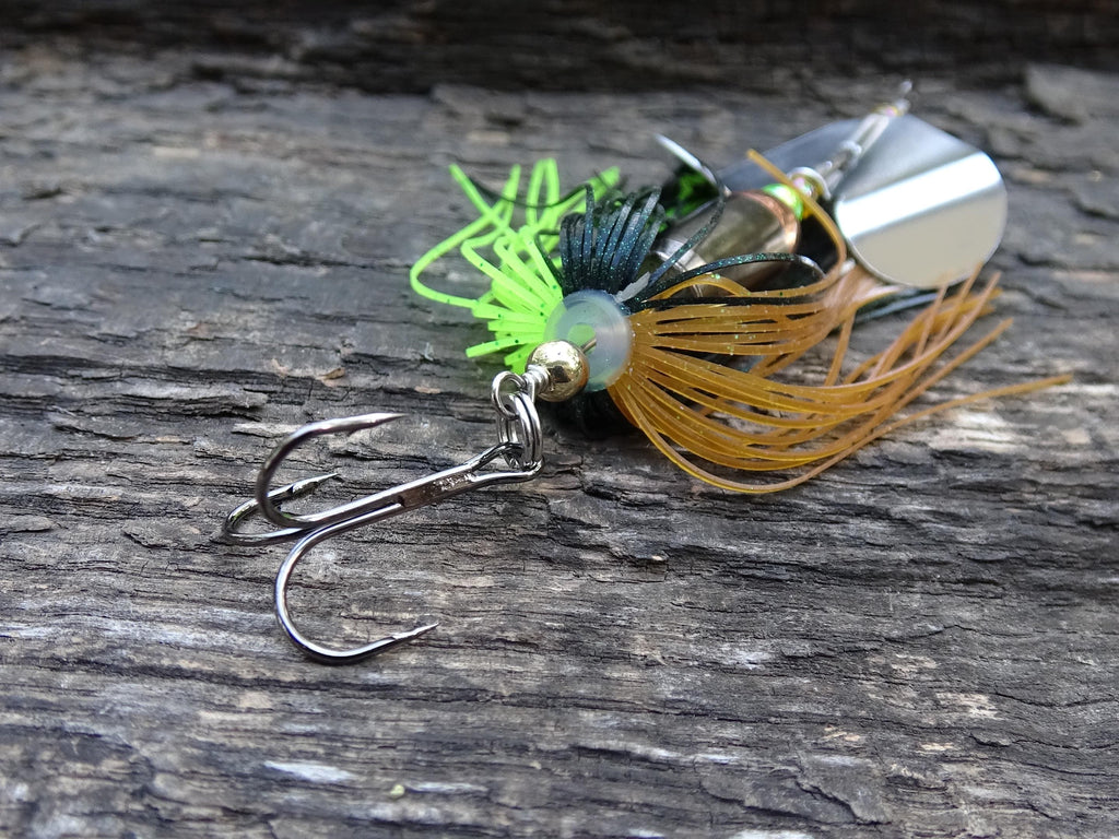 James Henry Bullet Fishing Lure .45 ACP in-line Missouri shad Gun metal (etsy image id: 6910692711)