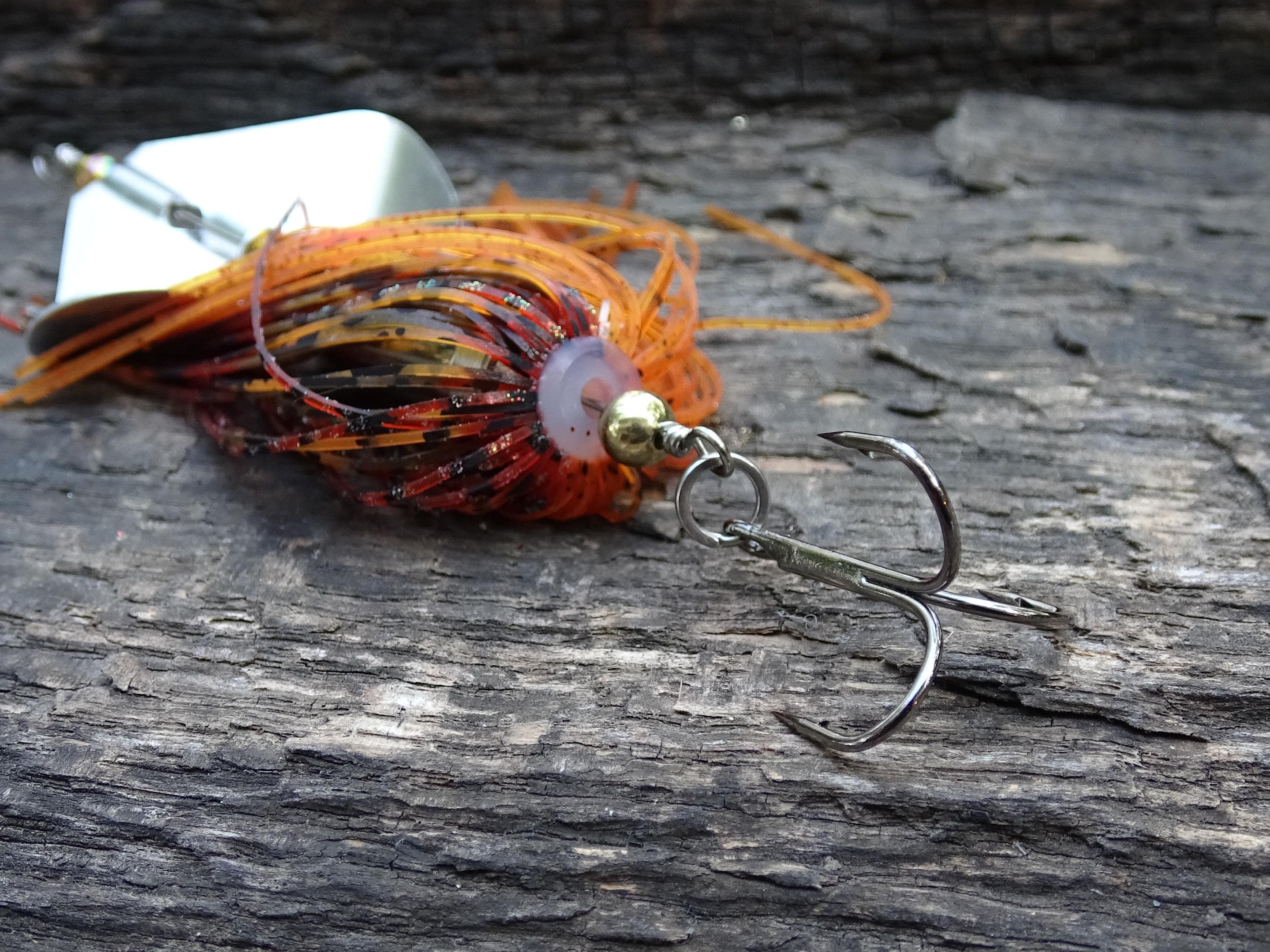James Henry Bullet Fishing Lure .45 ACP in-line fire craw silver (etsy image id: 6910731703)