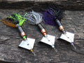 3 pack James Henry Bullet Fishing Lure 9mm Luger in-line Gun metal (etsy image id: 6910782557)