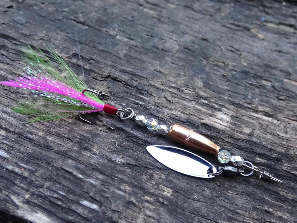 James Henry Bullet Fishing Lure .223 AB bullet (etsy image id: 6910936265)