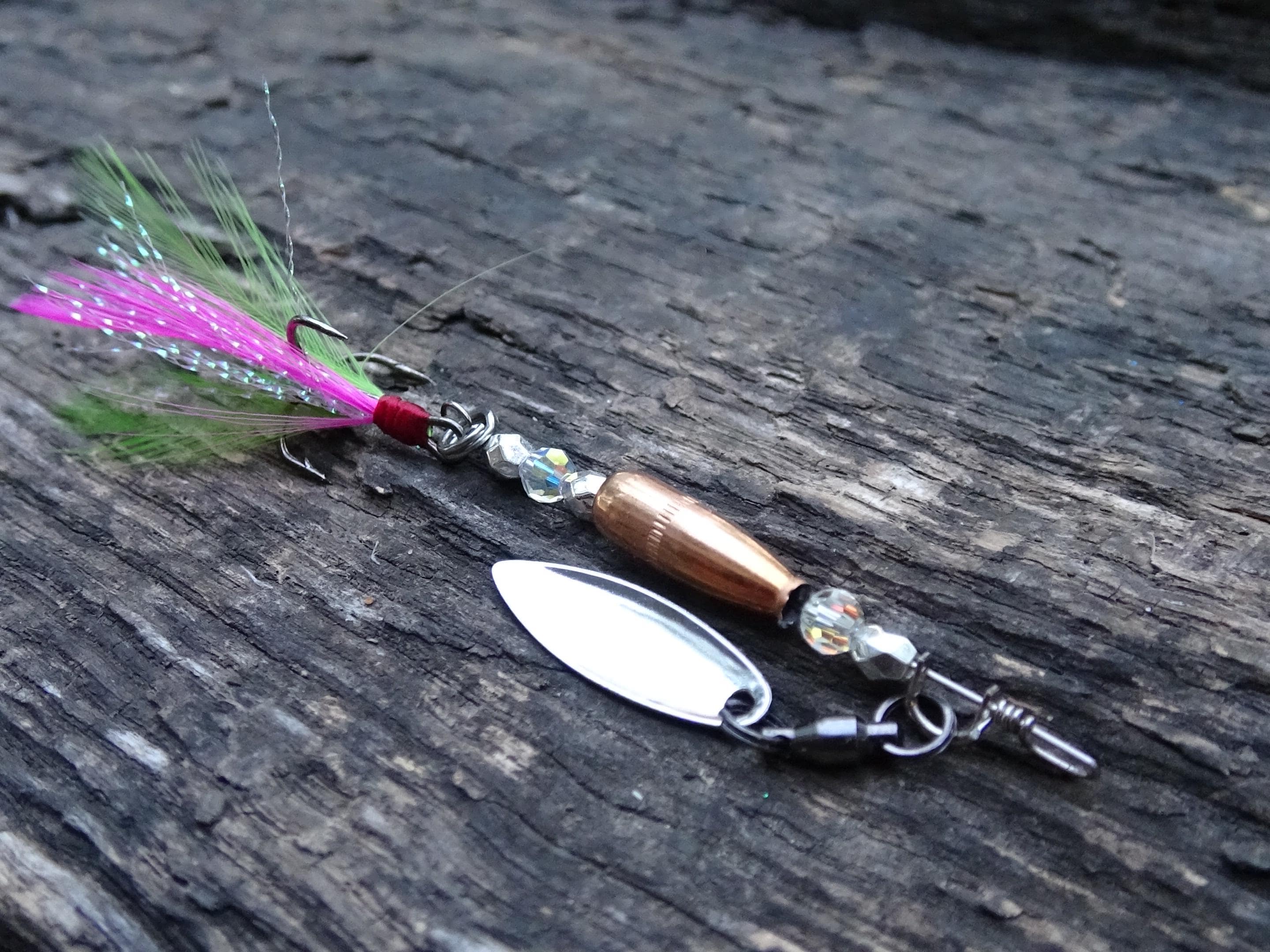 James Henry Bullet Fishing Lure .223 AB bullet (etsy image id: 6910936383)