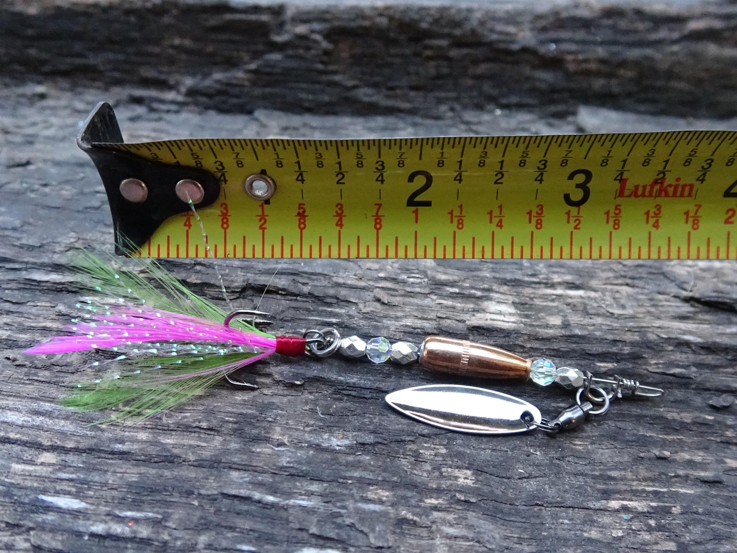 James Henry Bullet Fishing Lure .223 AB bullet (etsy image id: 6910936671)