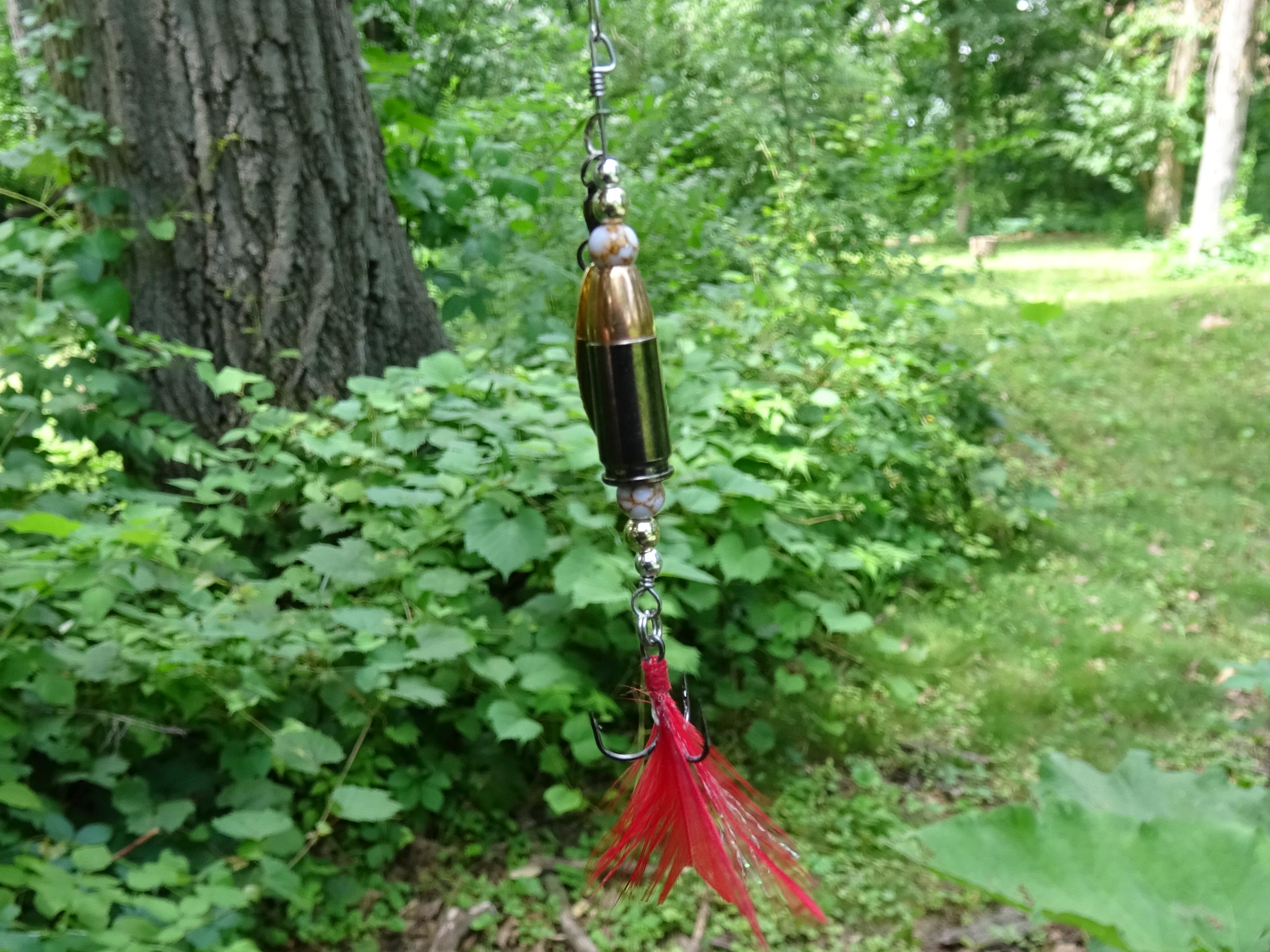 James Henry 9mm bullet fishing lure quartz bead 14k filled bead .925 filled bead (etsy image id: 7019206336)