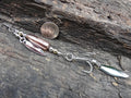 James Henry .30 caliber bullet fishing lure Silver Standard 14k filled bead .925 filled bead (etsy image id: 7067732175)