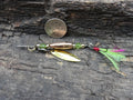 James Henry Bullet Fishing peridot crystal Lure .223 bullet 14k gold filled bead (etsy image id: 7067796717)