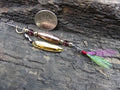 James Henry Bullet Fishing amethyst crystal Lure .223 bullet 14k gold filled bead (etsy image id: 7067806049)
