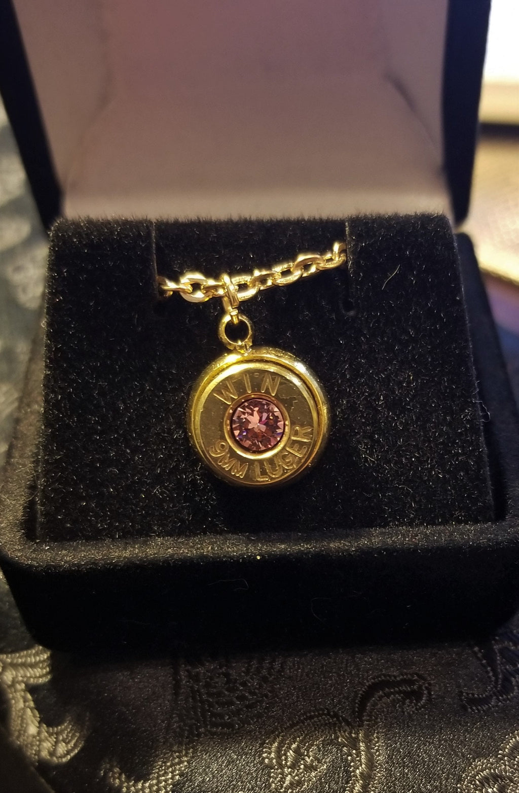 9mm Bullet Jewelry Necklace Pendant __etsy:1916660442