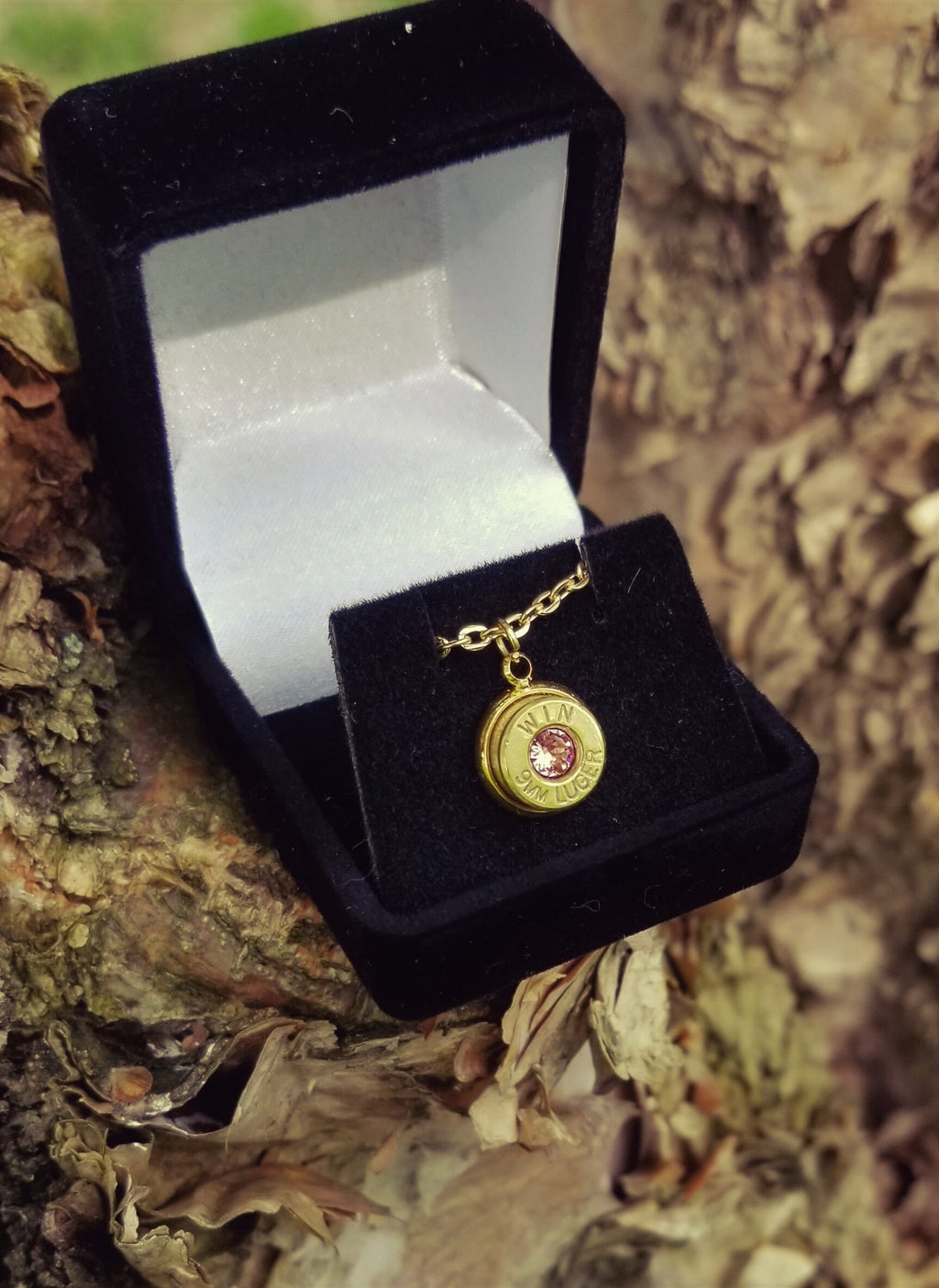 9mm Bullet Jewelry Necklace Pendant __etsy:1964204035