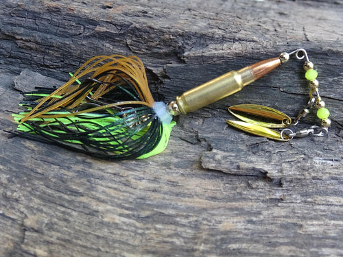 5.7 x 28 bullet bass fishing lure Missouri craw __etsy:8121208563