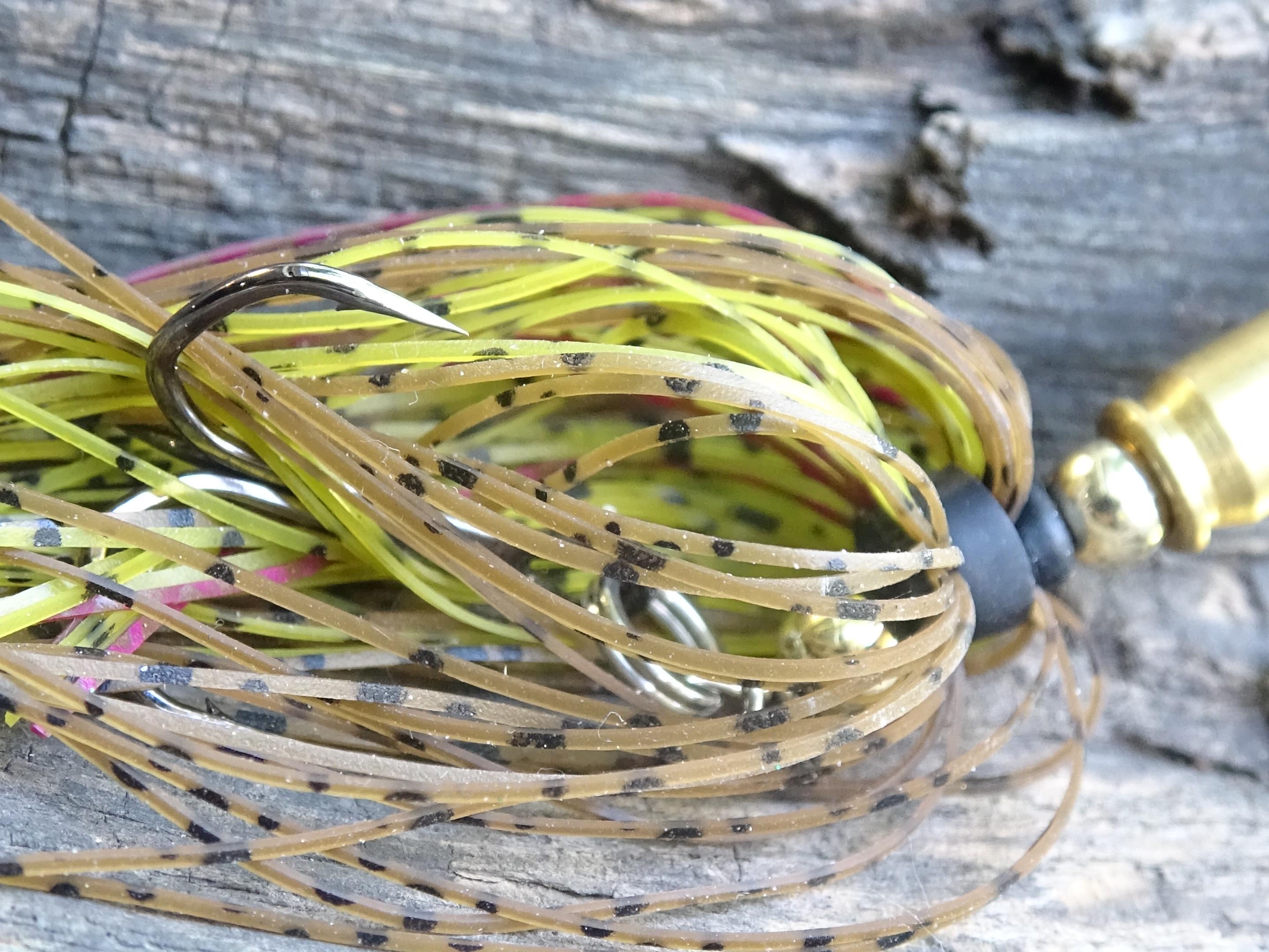 5.7 x 28 bullet bass fishing lure reptile green brown __etsy:8121211971